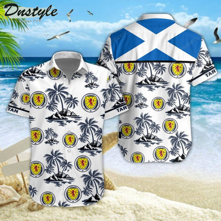Scotland national football team hawaiian shirt