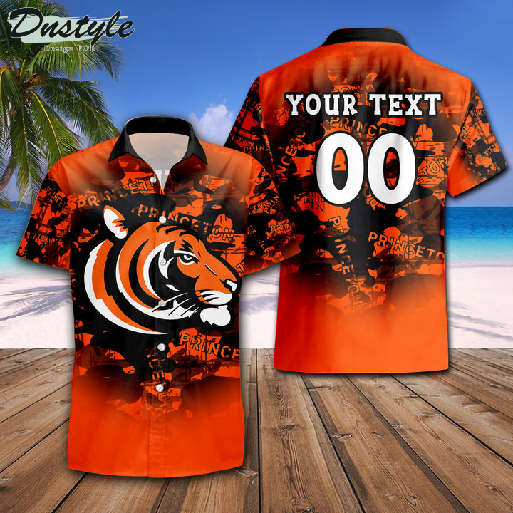 Personalized Princeton Tigers Camouflage Vintage NCAA Hawaii Shirt