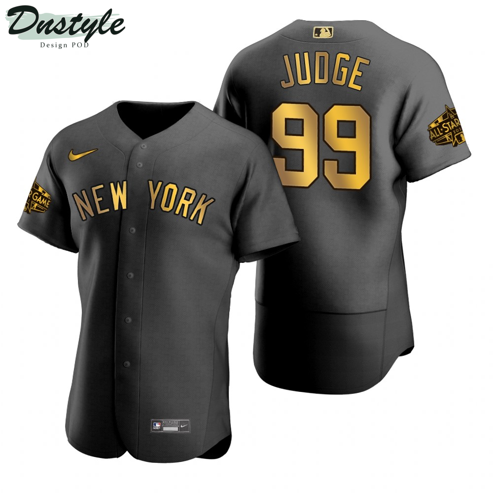 New York Yankees Aaron Judge Black 2022 MLB All-Star Game Jersey