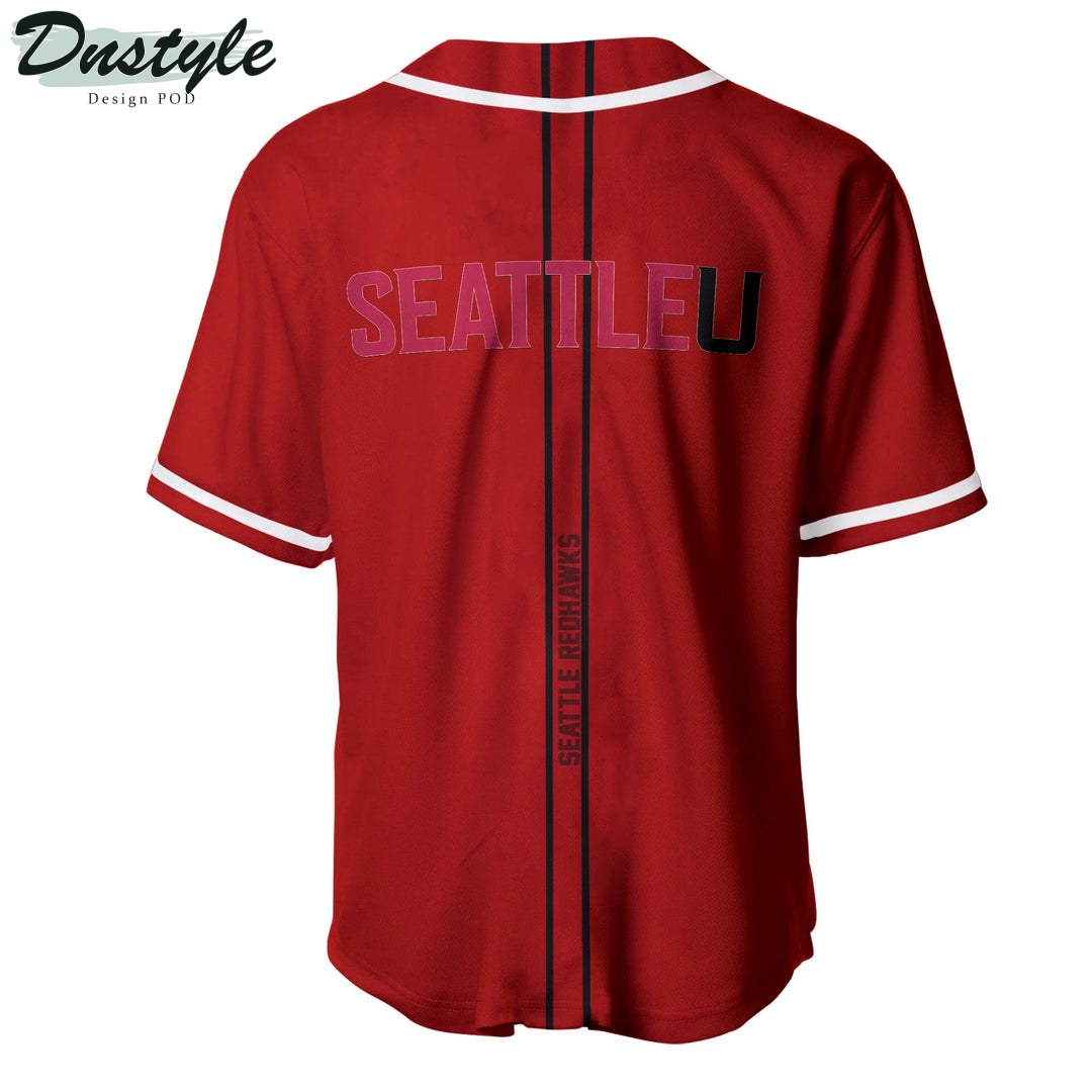 Seattle Redhawks Custom Name Baseball Jersey