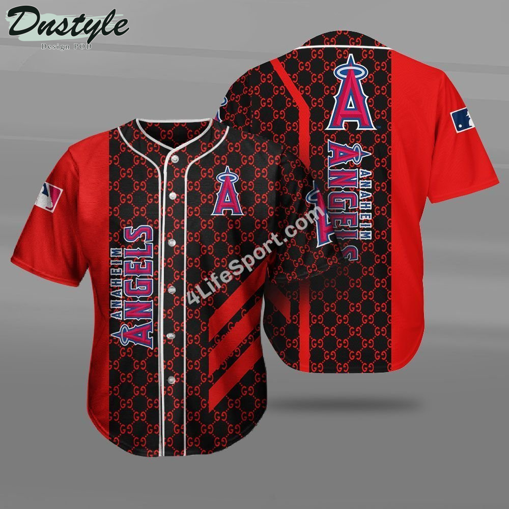 Los Angeles Angels Gucci Baseball Jersey