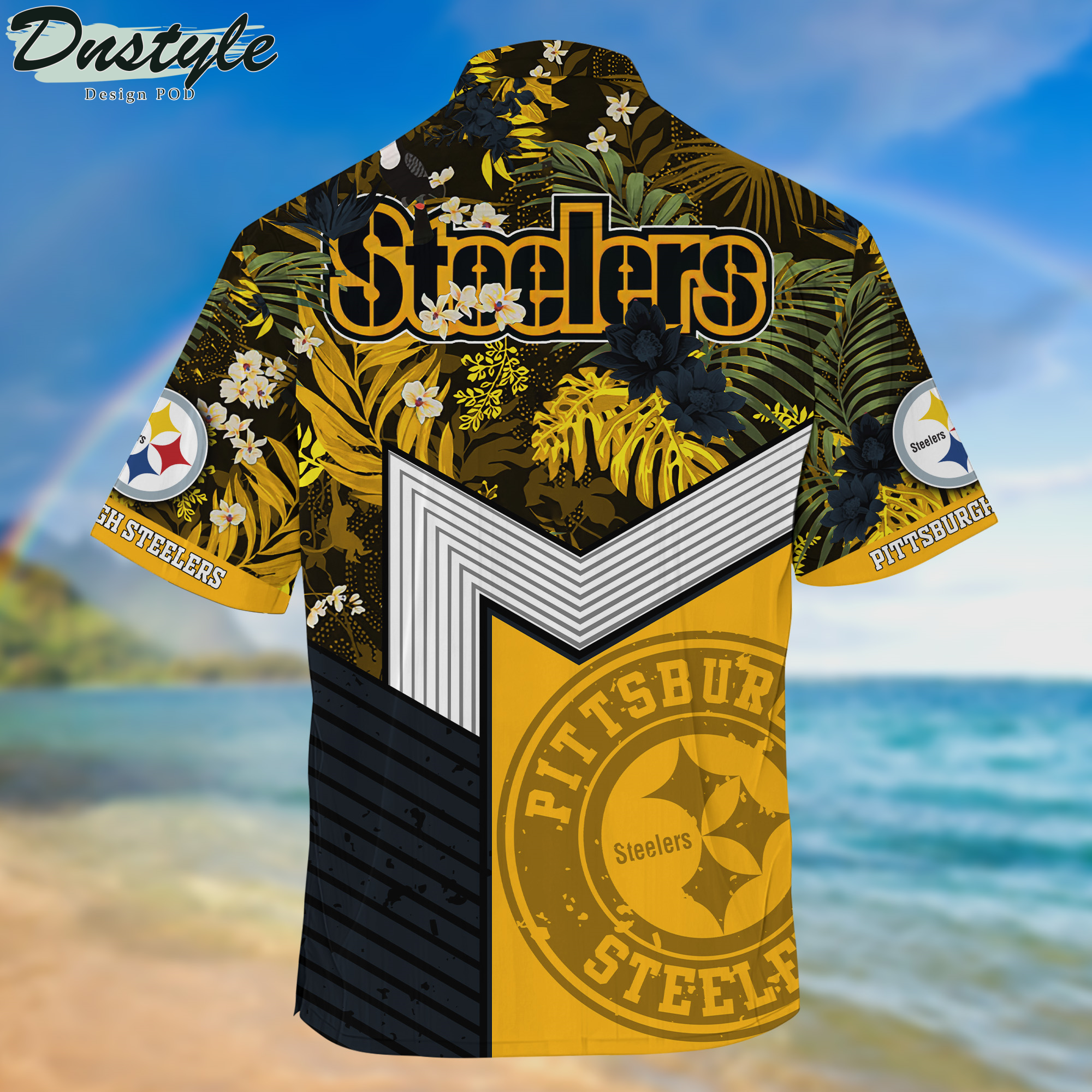 Pittsburgh Steelers Hawaii Shirt And Shorts New Collection