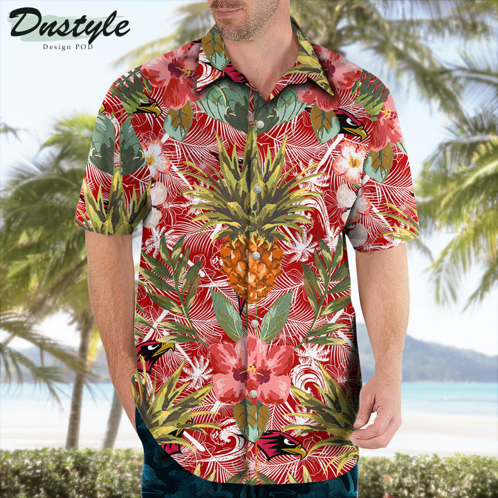 Seattle Redhawks Pineapple Tropical Hawaiian Shirt