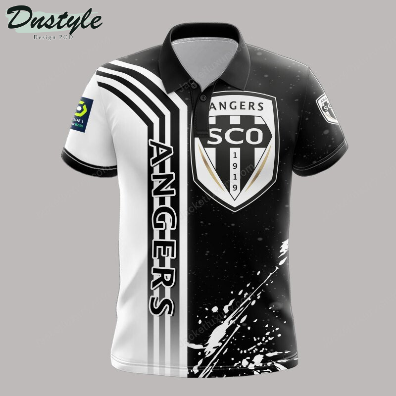 Angers SCO Ligue 1 Polo Shirt