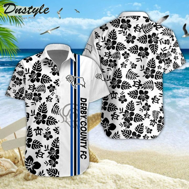 Derby County Hawaiian Shirt