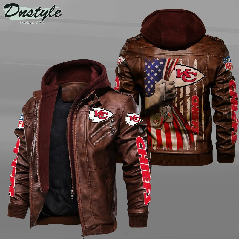Kansas City Chiefs Independence Day Leather Jacket