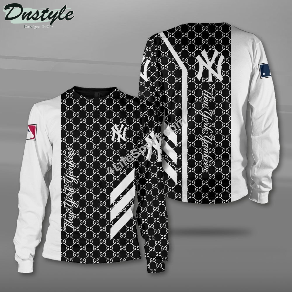 New York Yankees 3D Printed Gucci Hoodie Tshirt