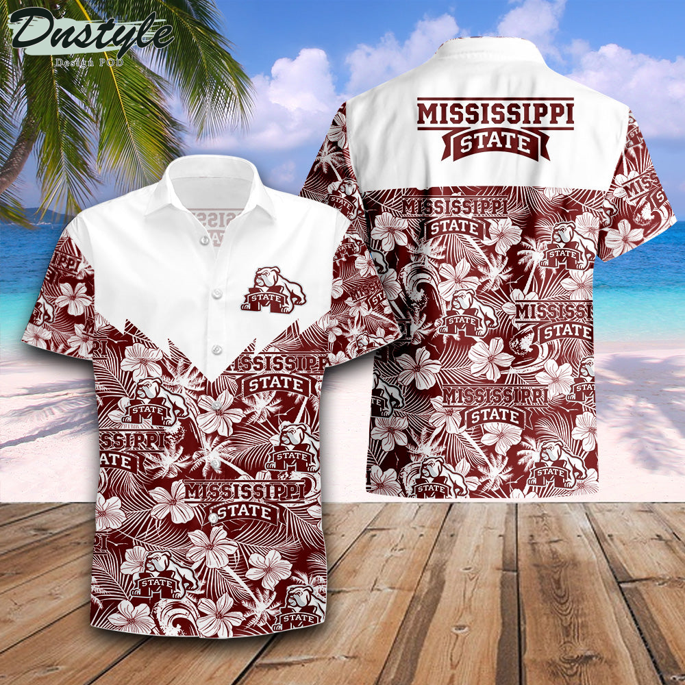Mississippi State Bulldogs Tropical Seamless NCAA Hawaii Shirt