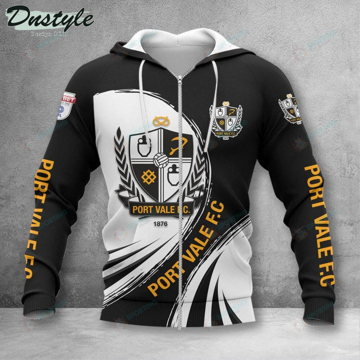 Port Vale 3d Print Hoodie Tshirt