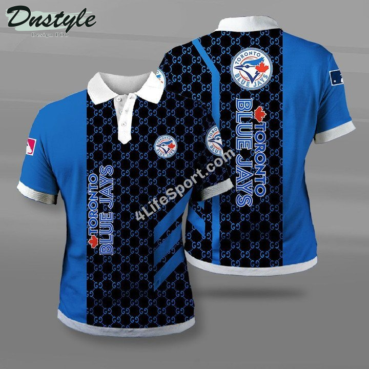 Toronto Blue Jays 3d Gucci Polo Shirt