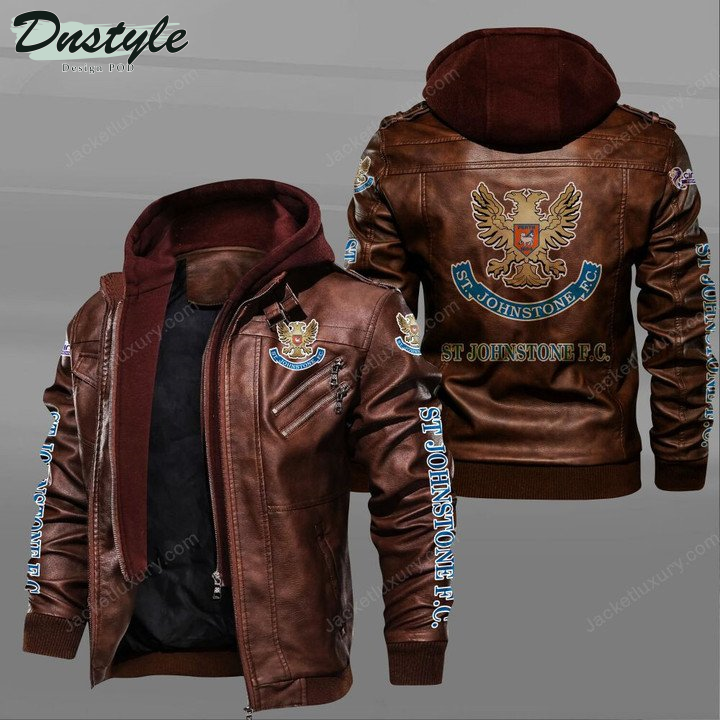 St Johnstone F.C Leather Jacket