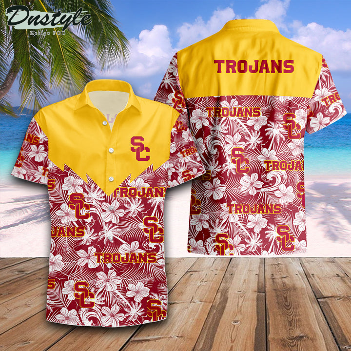 USC Trojans NCAA Hawaiian Shirt