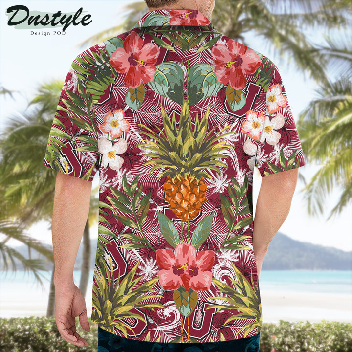 Union Dutchmen Pineapple Tropical Hawaiian Shirt