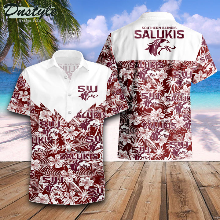 Southern Illinois Salukis Tropical NCAA Hawaii Shirt