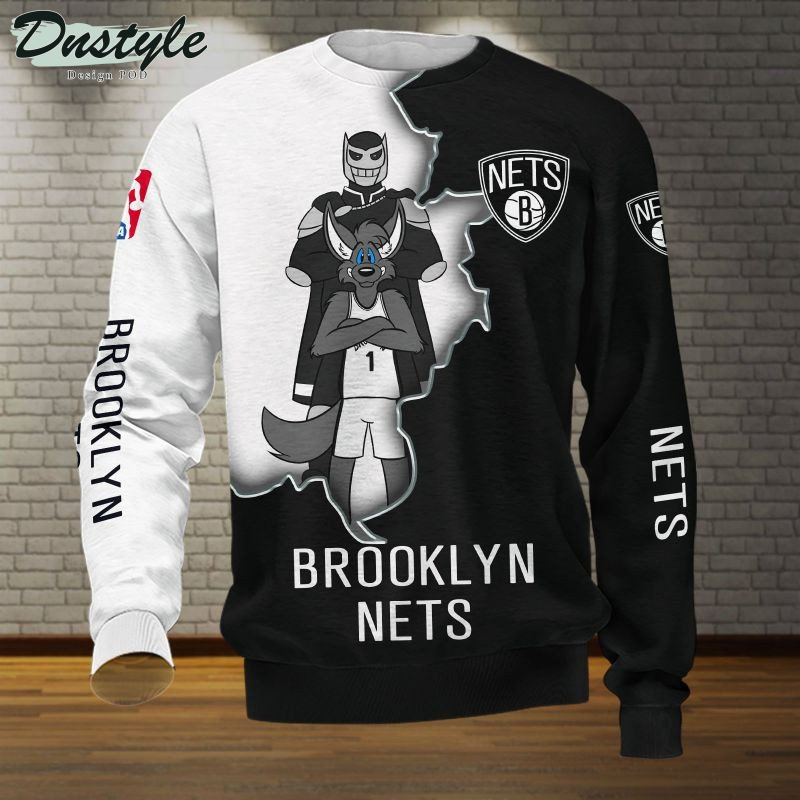 Brooklyn Nets NBA 3d Hoodie