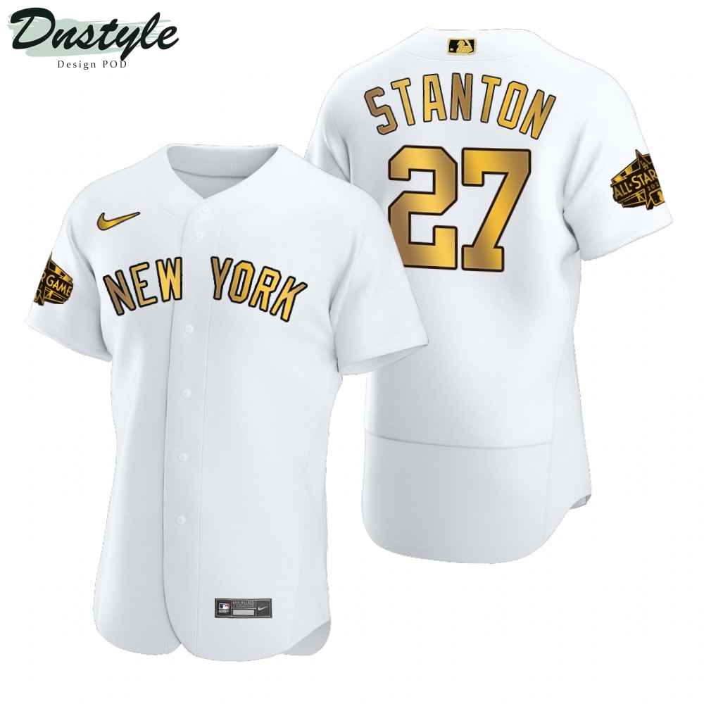New York Yankees Giancarlo Stanton White 2022 MLB All-Star Game Authentic Jersey