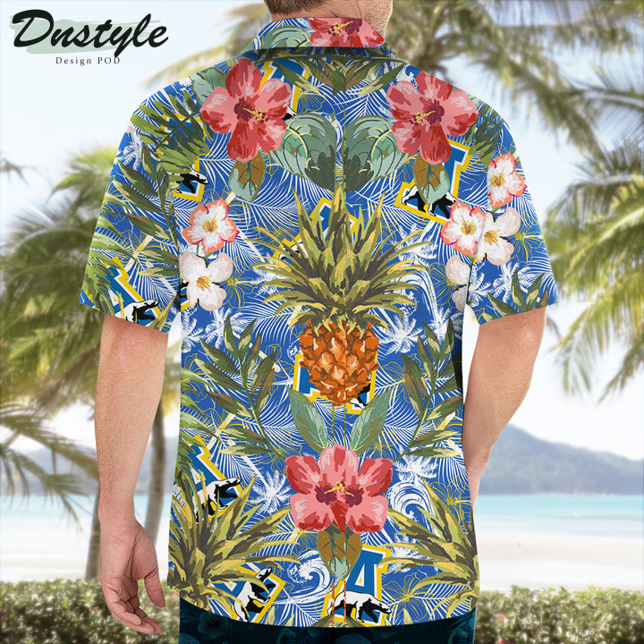 Alaska Nanooks Pineapple Tropical Hawaiian Shirt
