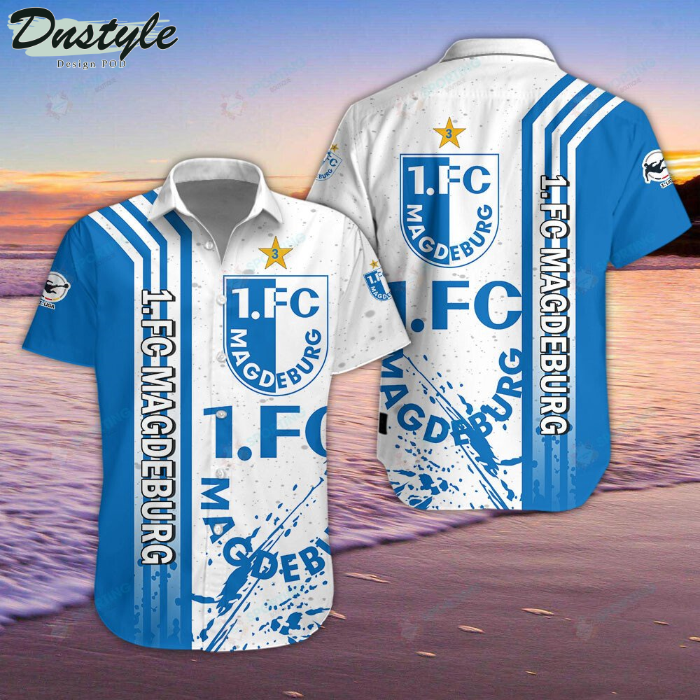 1. FC Magdeburg Hawaiian Shirt