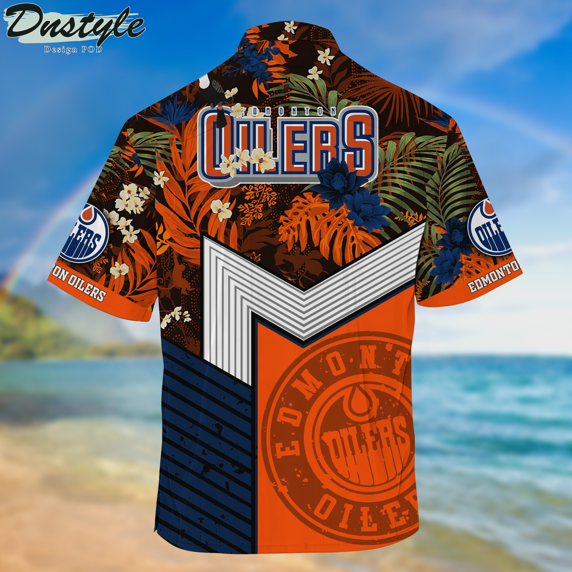 Edmonton Oilers Hawaii Shirt And Shorts New Collection