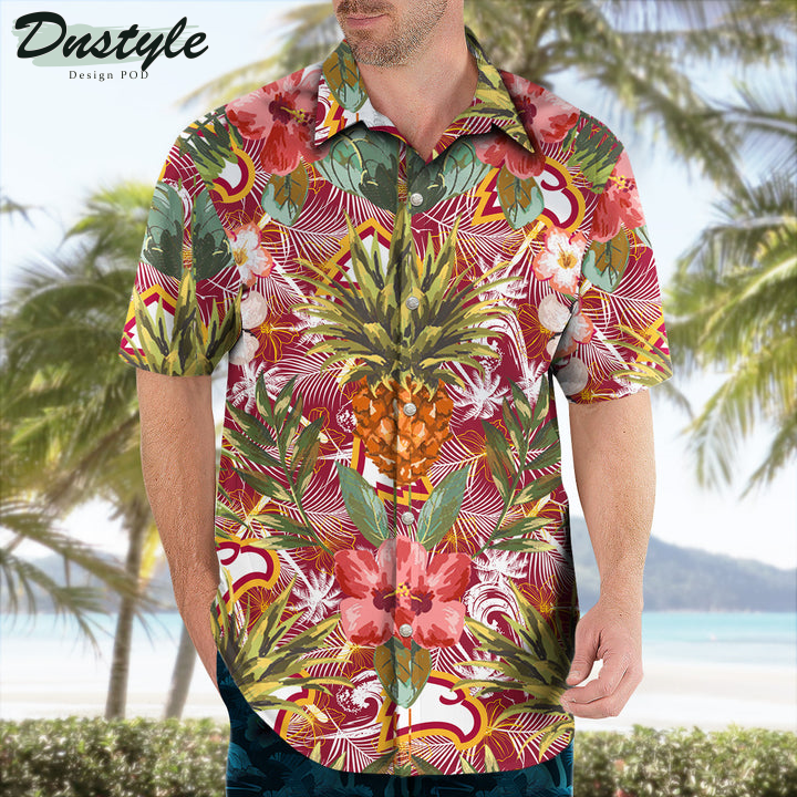 Winthrop Eagles Pineapple Tropical Hawaiian Shirt