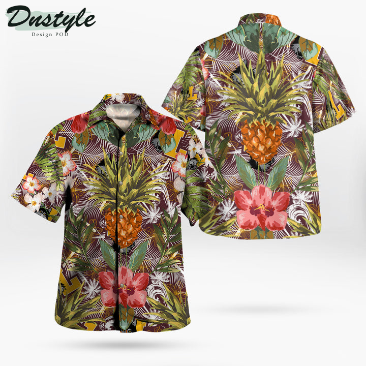 Lsu Tigers Pineapple Tropical Hawaiian Shirt