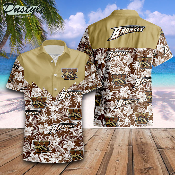 Western Michigan Broncos Tropical NCAA Hawaii Shirt