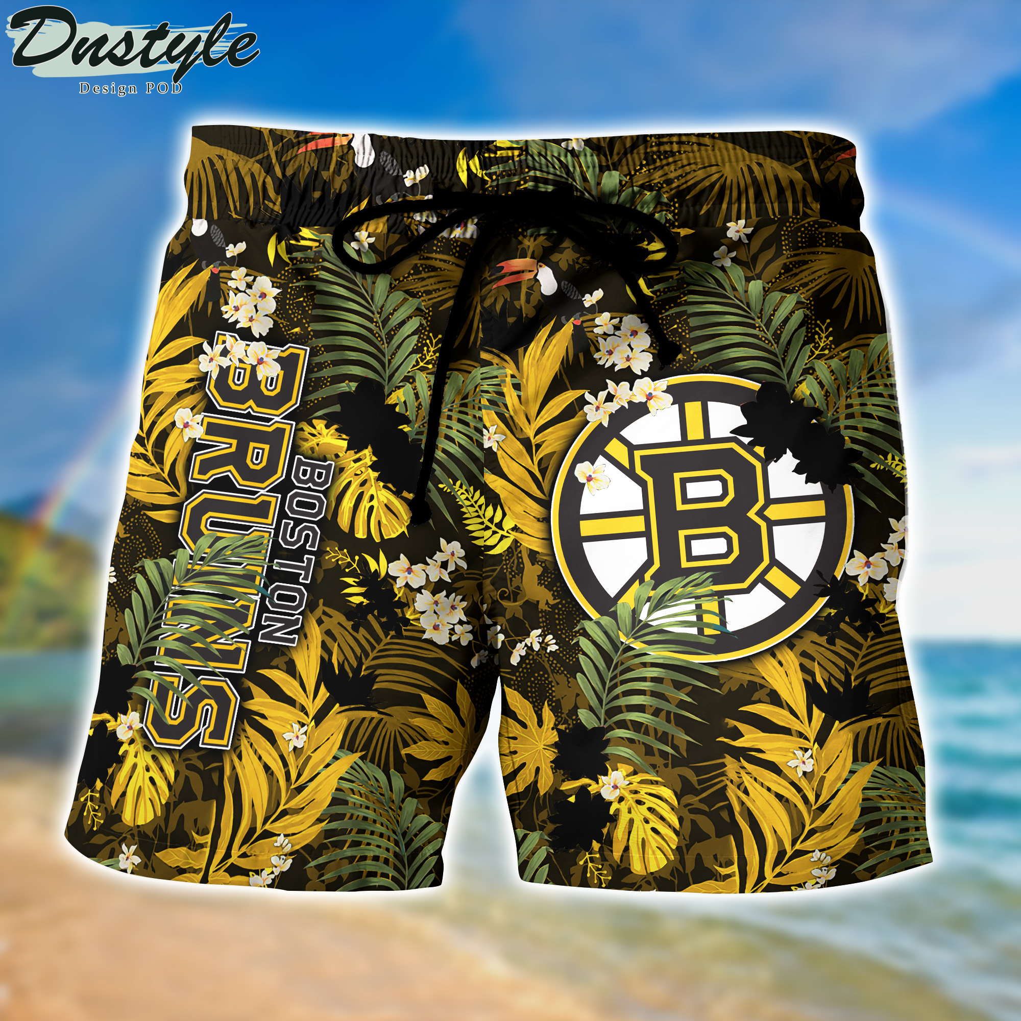Boston Bruins Hawaii Shirt And Shorts New Collection