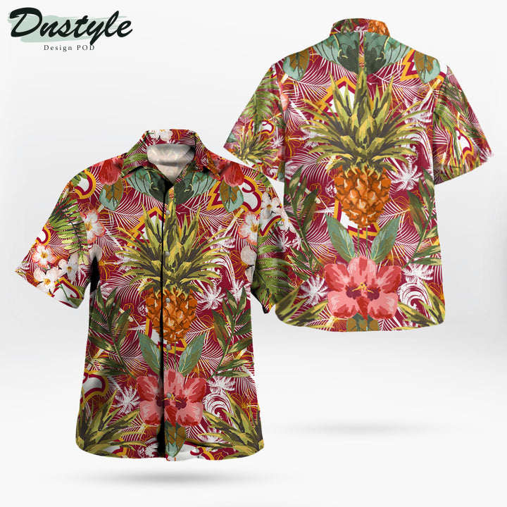 Winthrop Eagles Pineapple Tropical Hawaiian Shirt