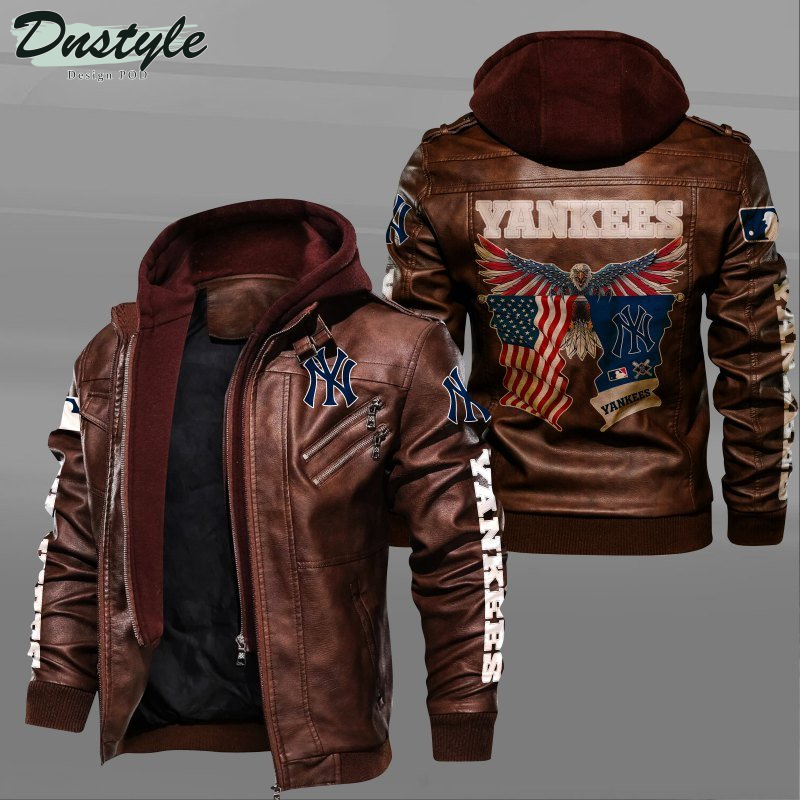 New York Yankees American Eagle Leather Jacket