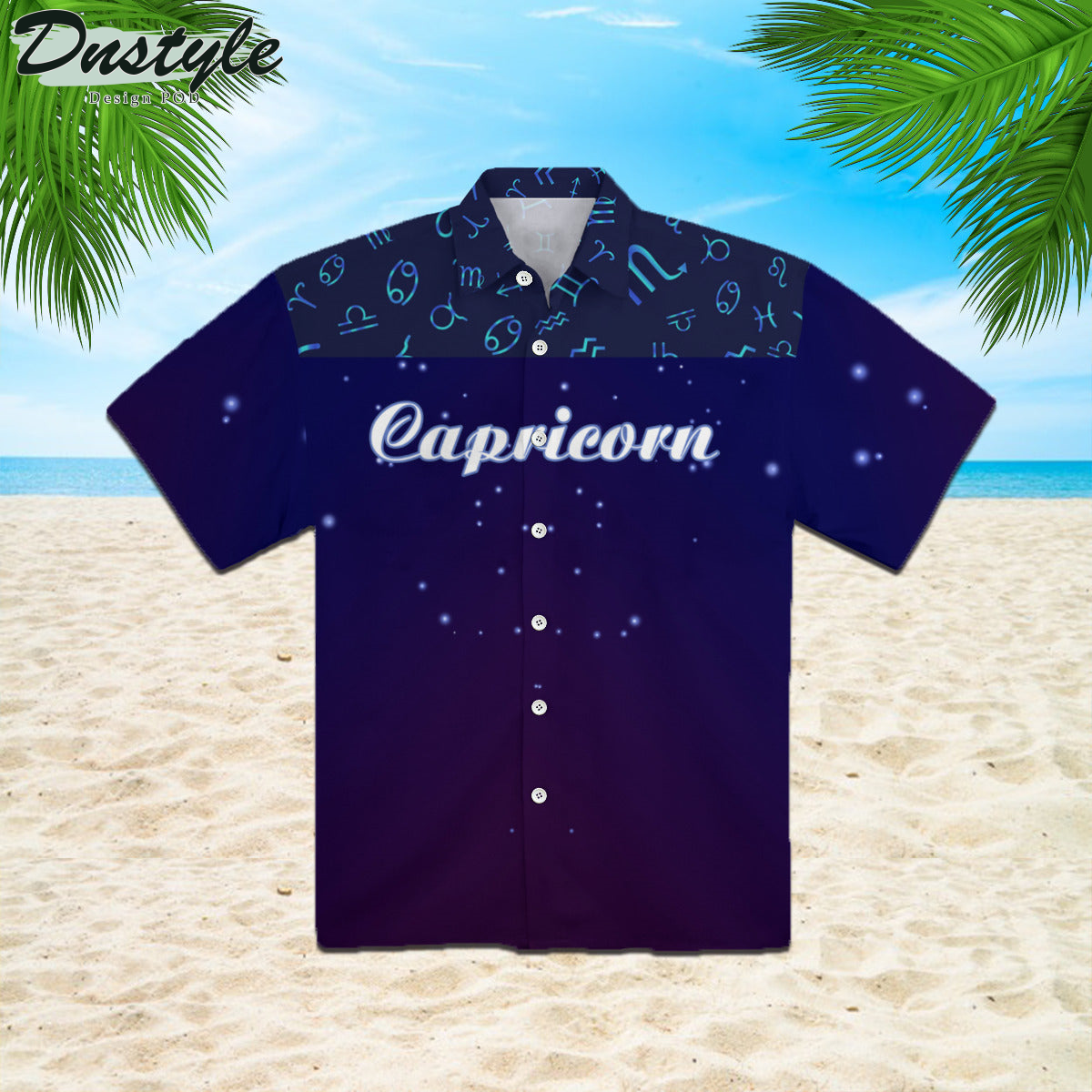 Capricorn Zodiac Hawaiian Shirt