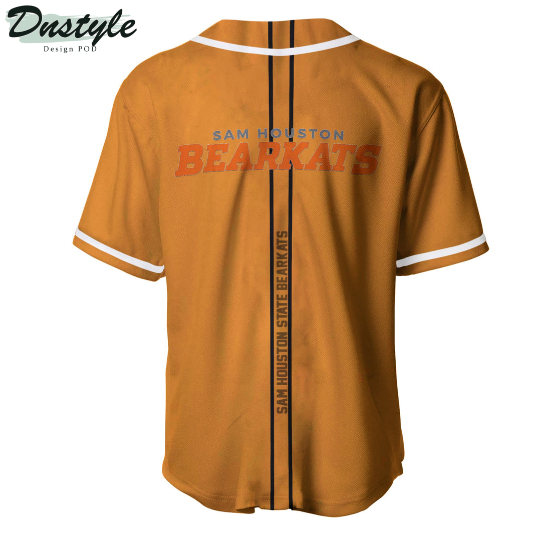 Sam Houston State Bearkats Custom Name Baseball Jersey