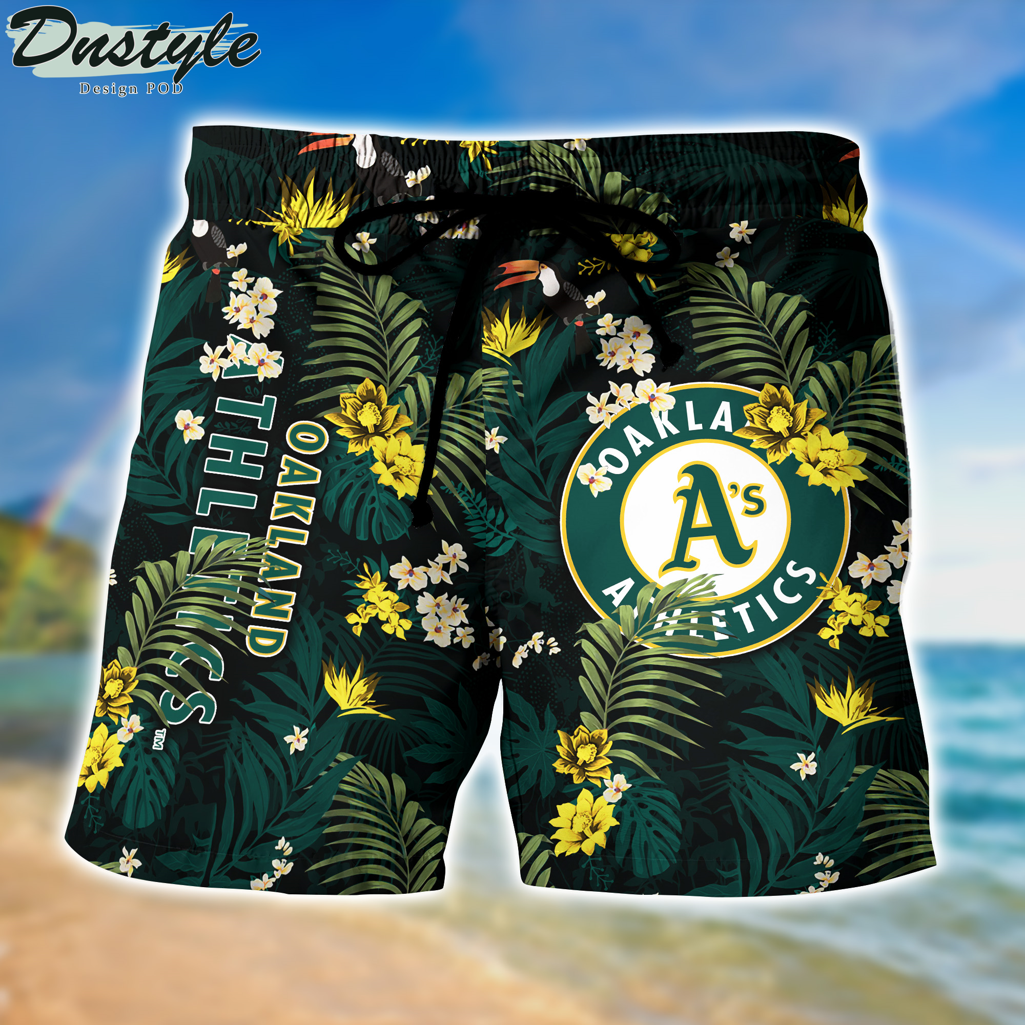 Oakland Athletics Tropical New Collection Hawaii Shirt And Shorts