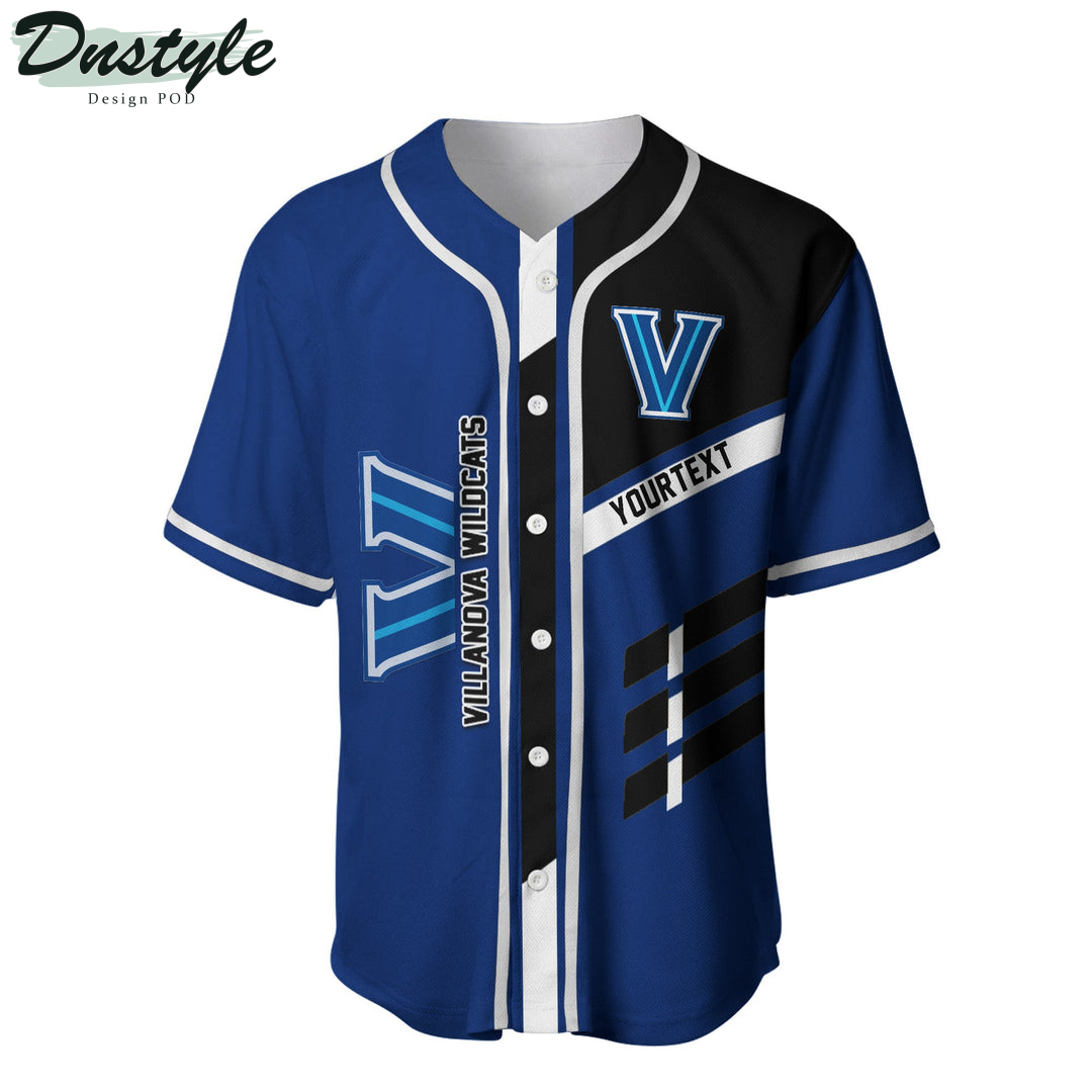 Villanova Wildcats Custom Name Baseball Jersey