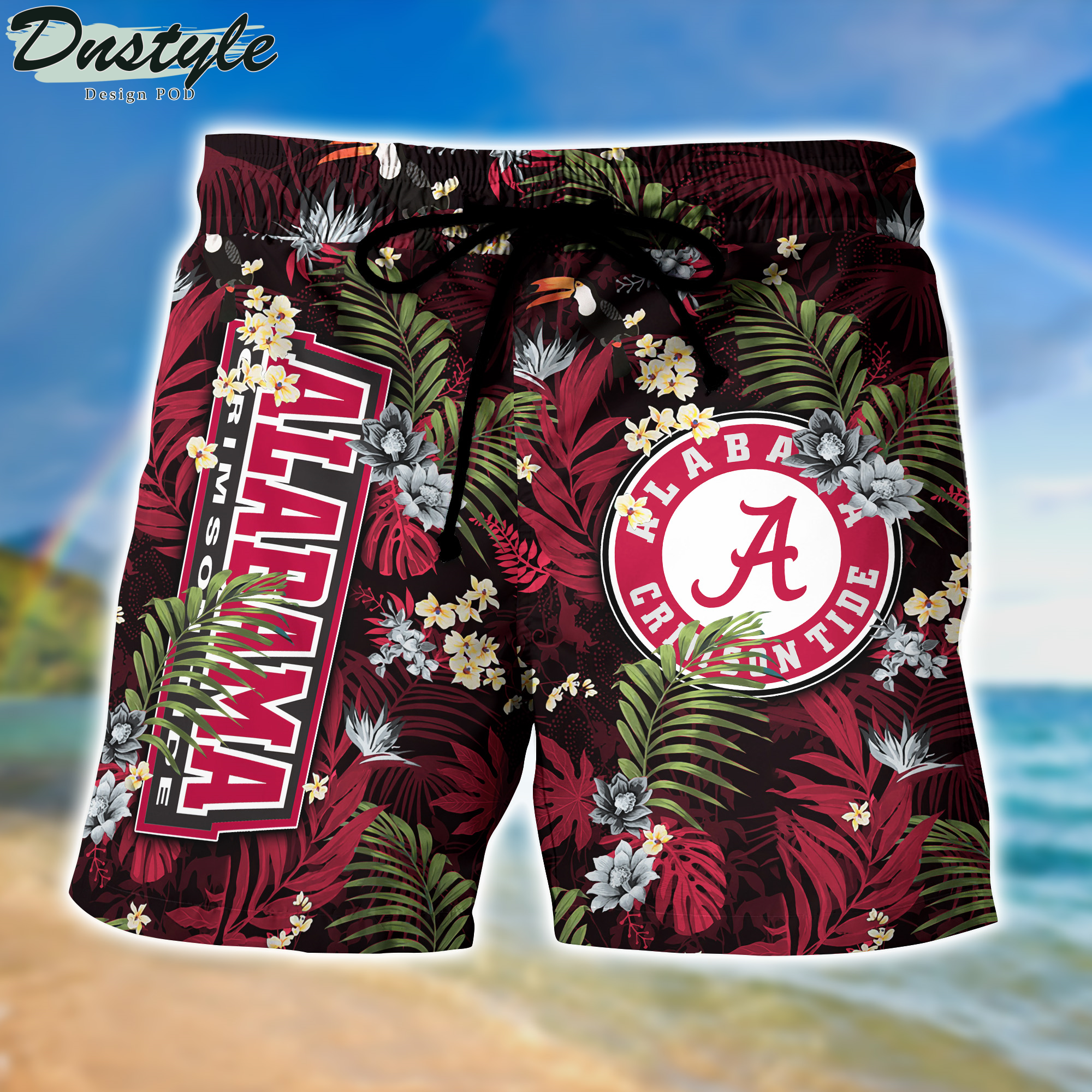 Alabama Crimson Tide Tropical New Collection Hawaii Shirt And Shorts