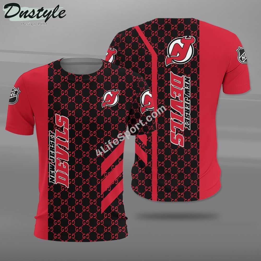 New Jersey Devils 3D Printed Gucci Hoodie Tshirt