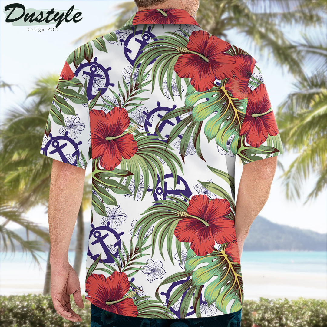 Portland Pilots Hibiscus Tropical Hawaii Shirt