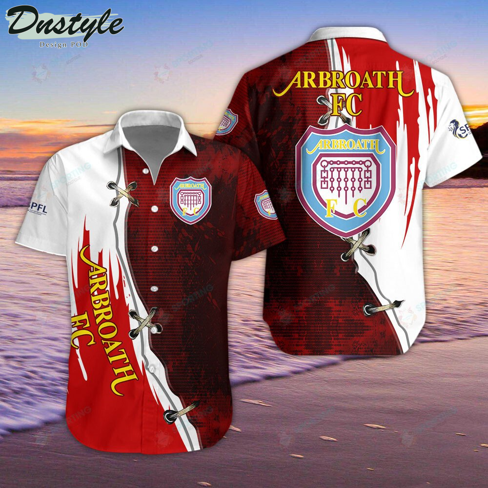 Arbroath F.C Hawaiian Shirt