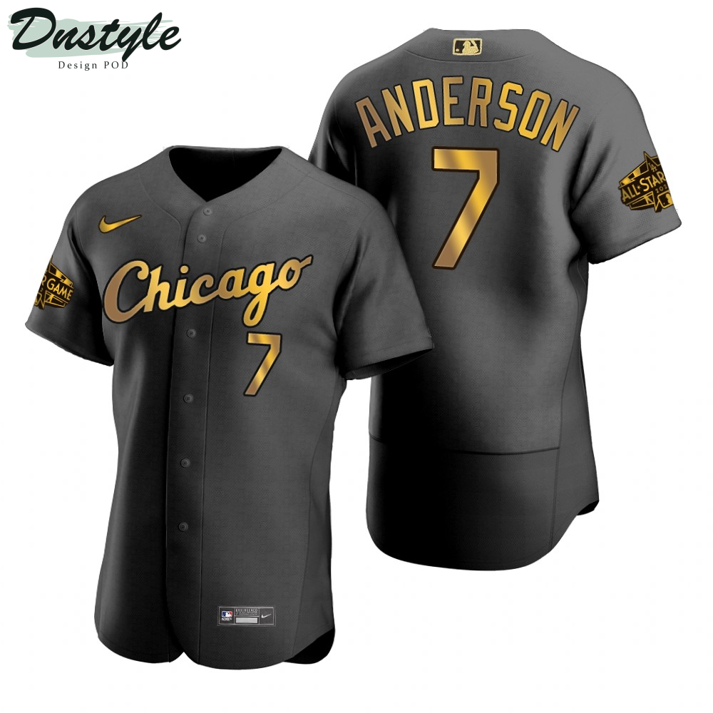 Chicago White Sox Tim Anderson Authentic Black 2022 MLB All-Star Game Jersey