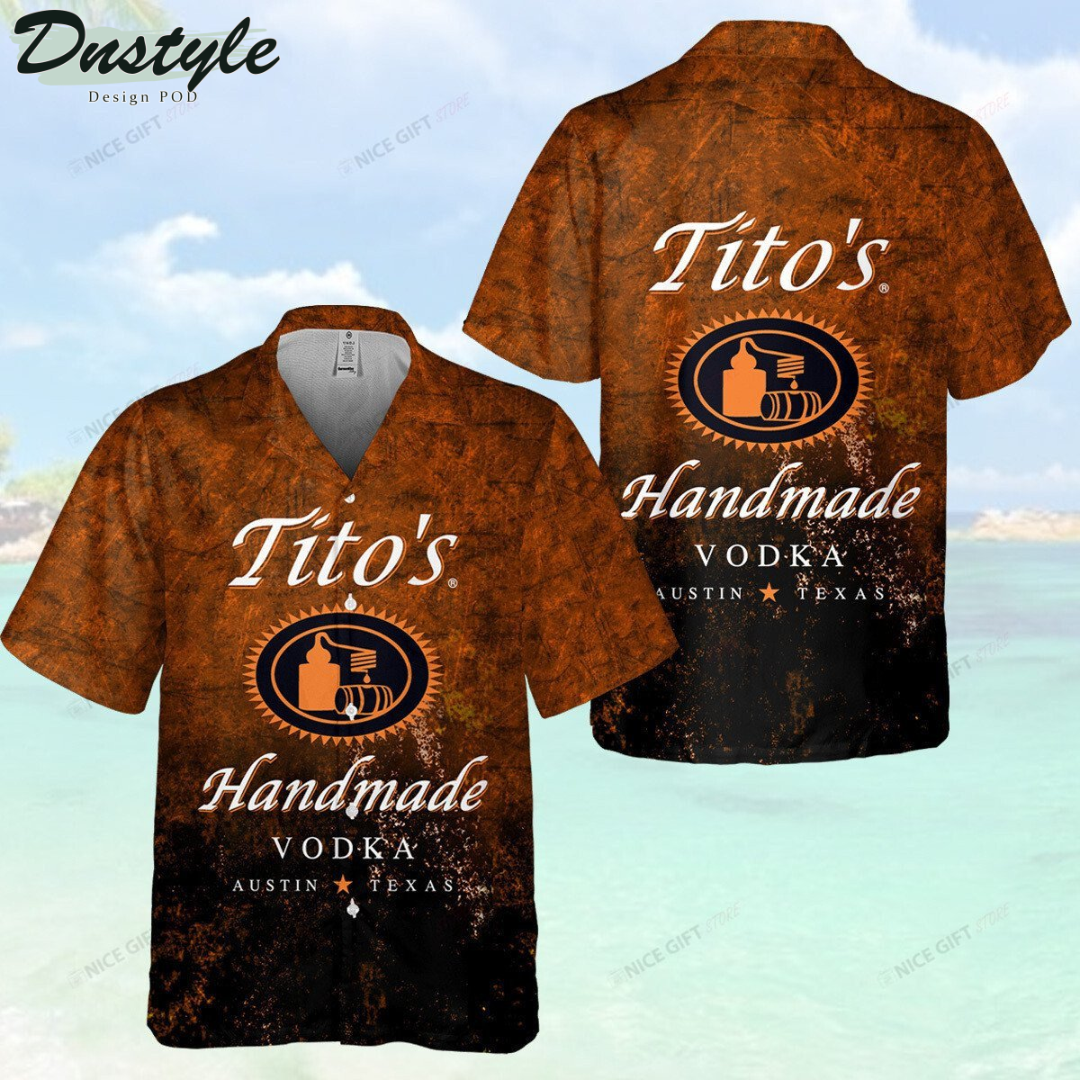 Tito's Handmade Vodka Hawaii 3D Shirt