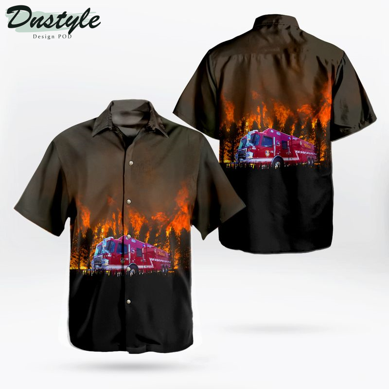 Houston Fire Department Department Hawaiian Shirt