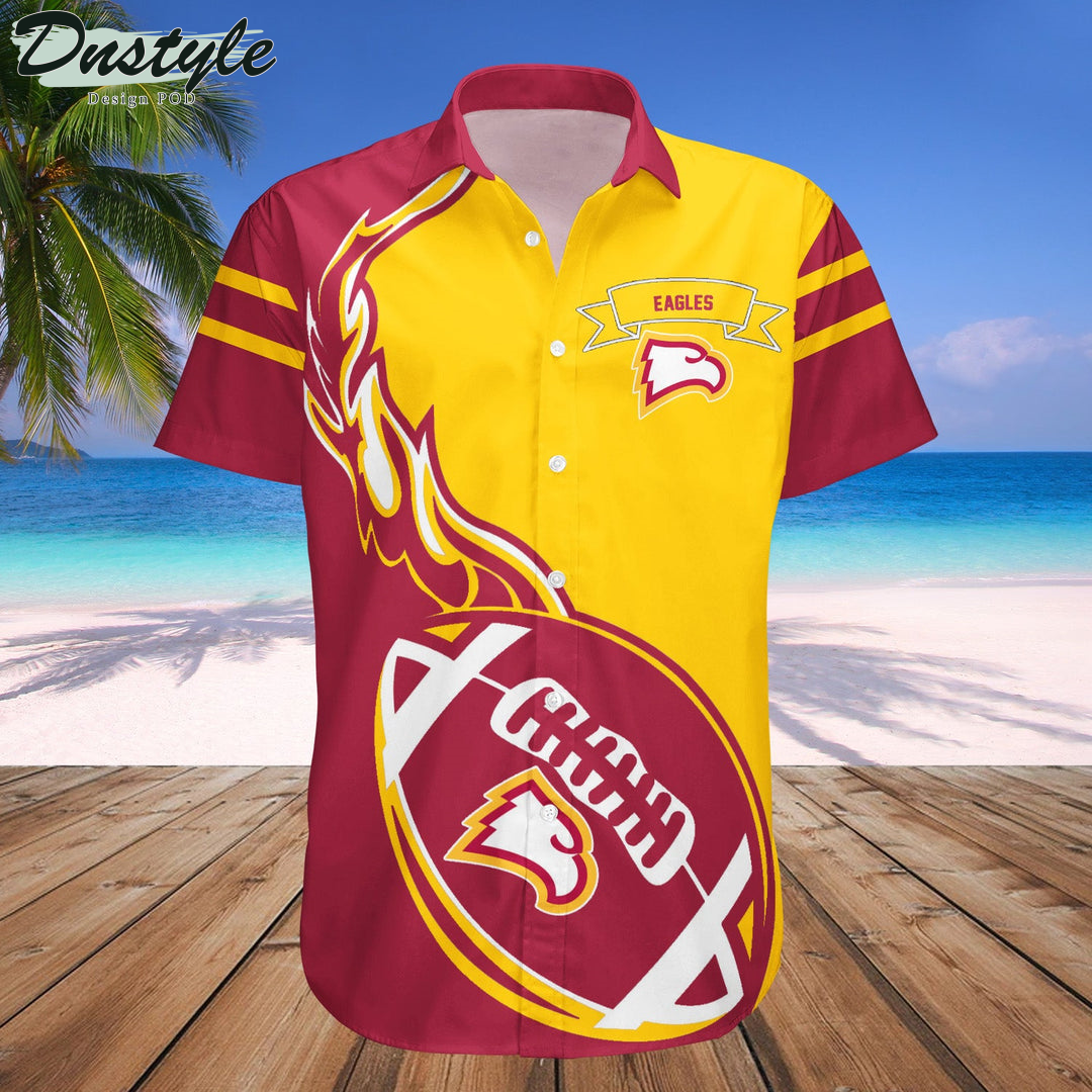 NCAA Winthrop Eagles Flame Ball Hawaii Shirt