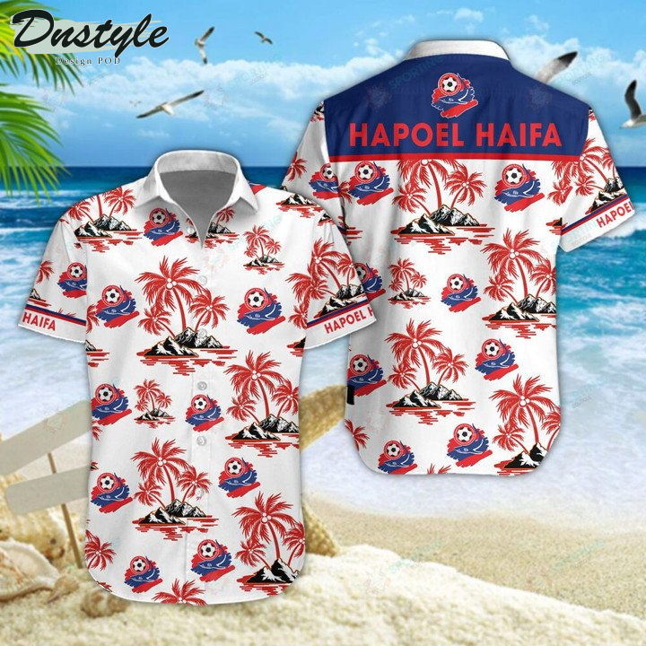 Hapoel Haifa F.C Hawaiian Shirt