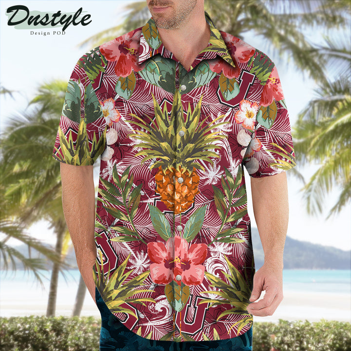 Union Dutchmen Pineapple Tropical Hawaiian Shirt