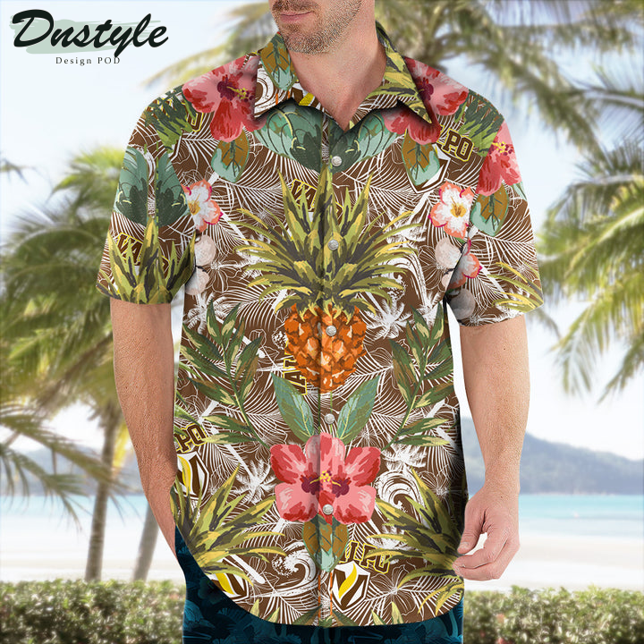 Valparaiso Beacons Pineapple Tropical Hawaiian Shirt