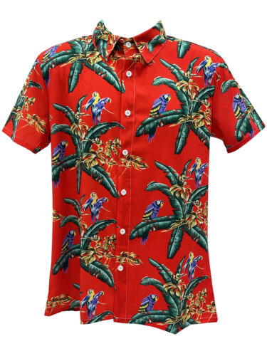 Thomas Magnum P.I. TV Show Tom Selleck 80s Ace Ventura Tropical Hawaiian Shirt