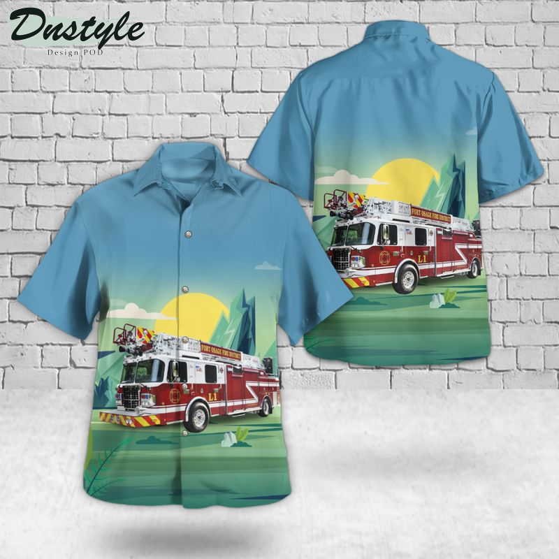 Fort Osage Fire Protection District Hawaiian Shirt
