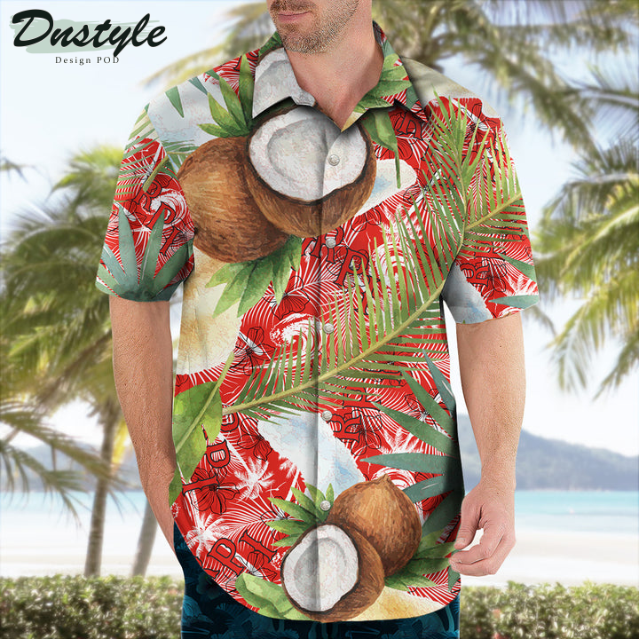 RPI Engineers Coconut Tropical Hawaiian Shirt