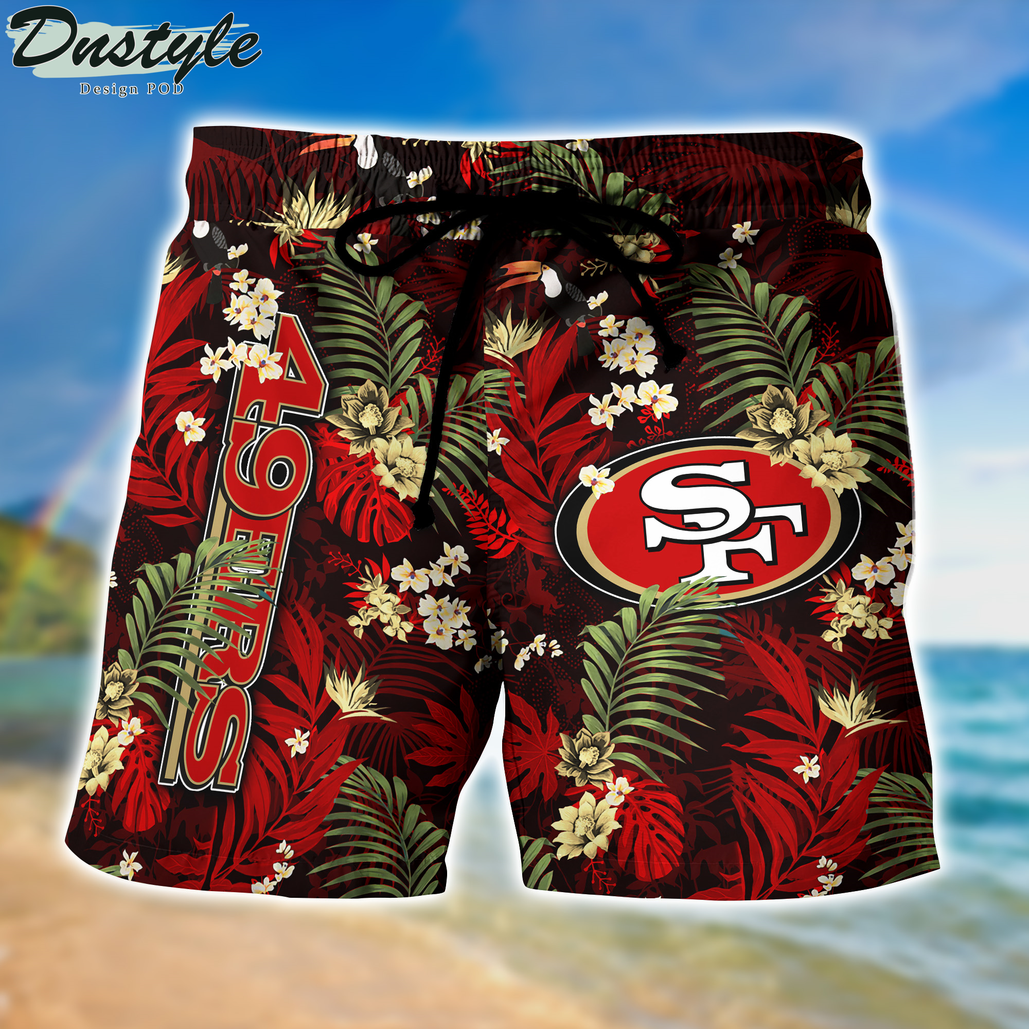 San Francisco 49ers Hawaii Shirt And Shorts New Collection