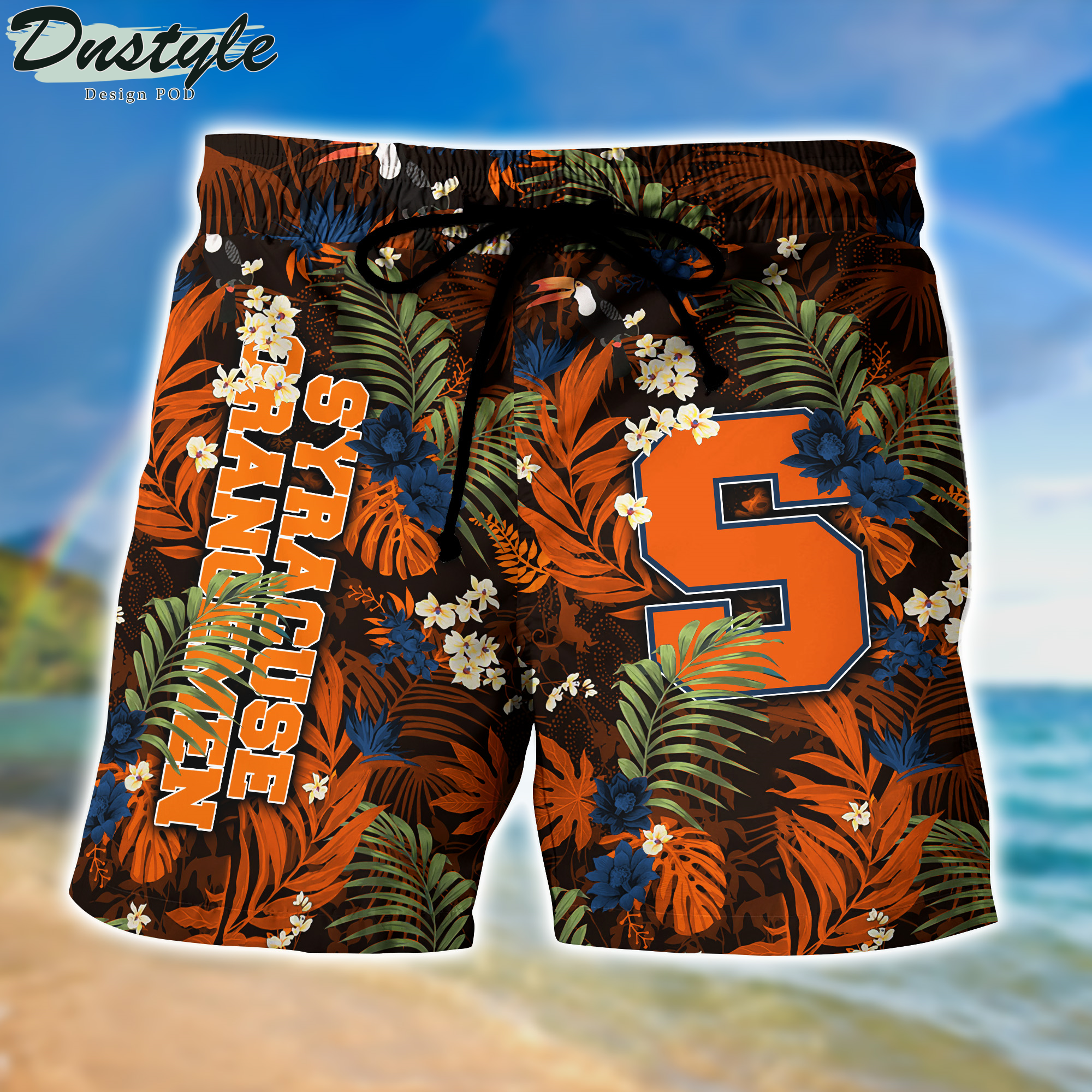 Syracuse Orange Hawaii Shirt And Shorts New Collection