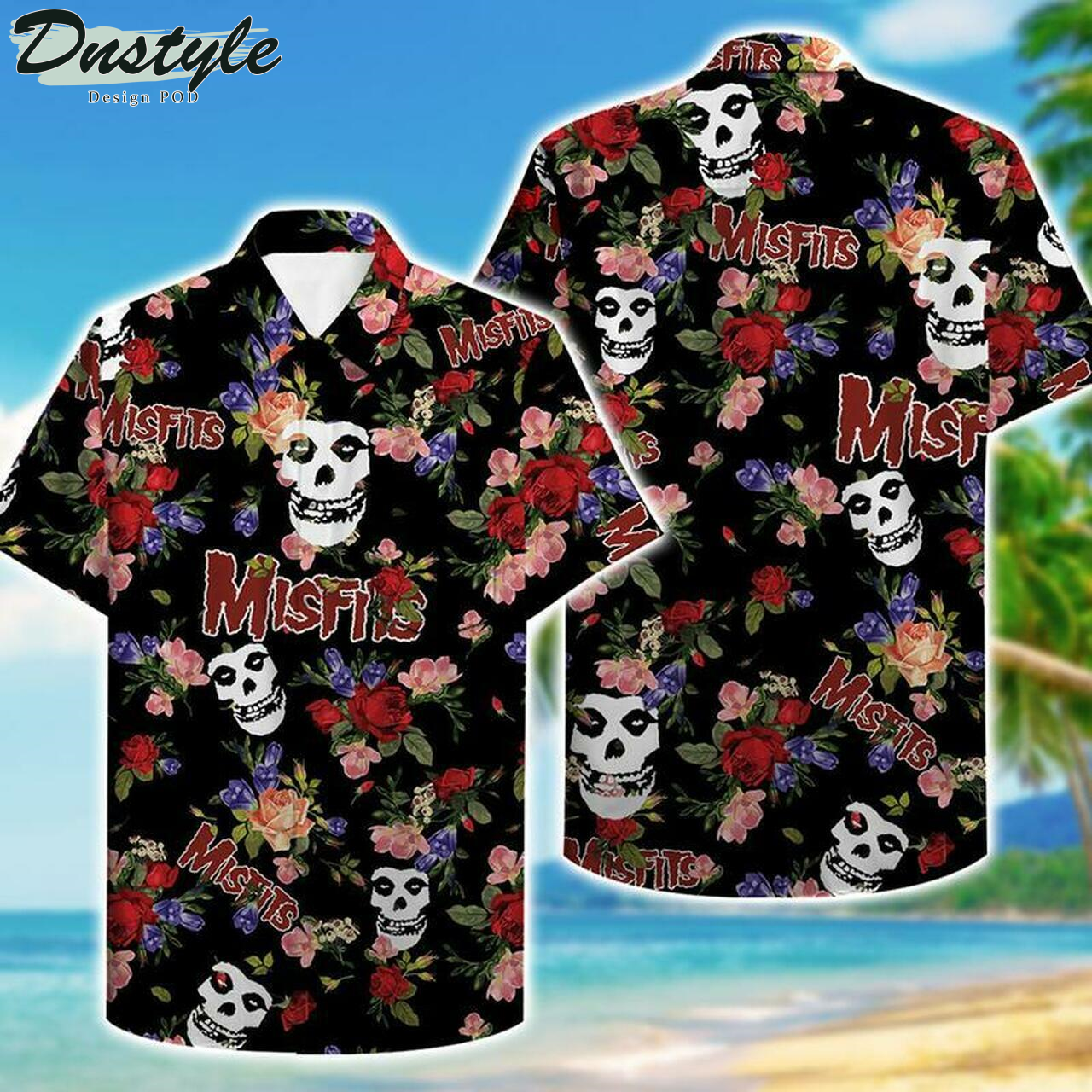 Misfits Fashion Tourism Hawaiian Shirt